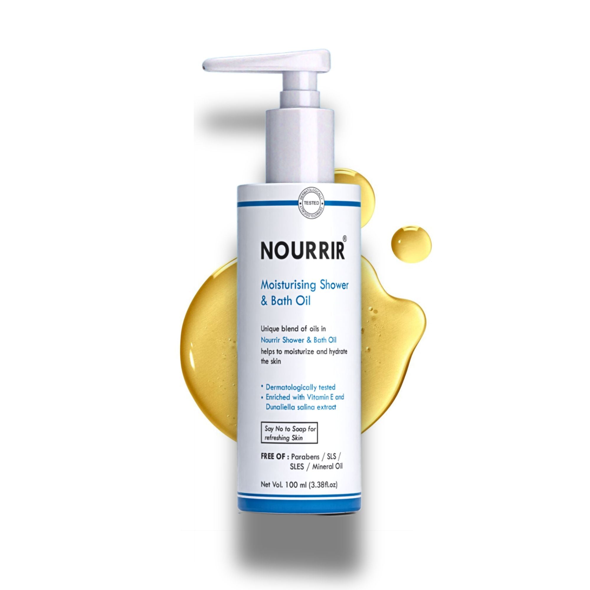 NOURRIR Moisturising Shower & Bath Oil – The Ultimate Hydration for Your Skin