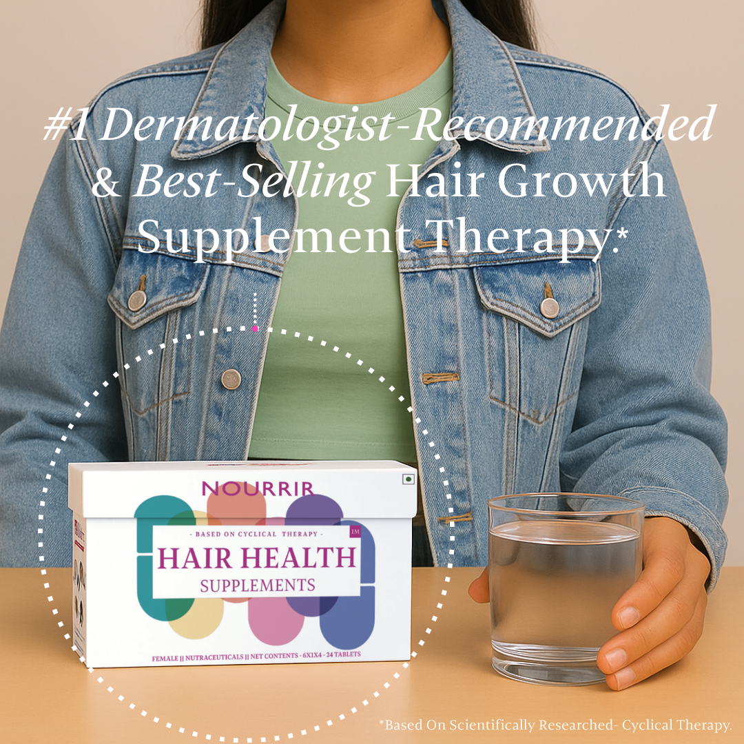Everyday Hair Health Tablets (Female) - For Hair Growth & Reduction in Hair Fall