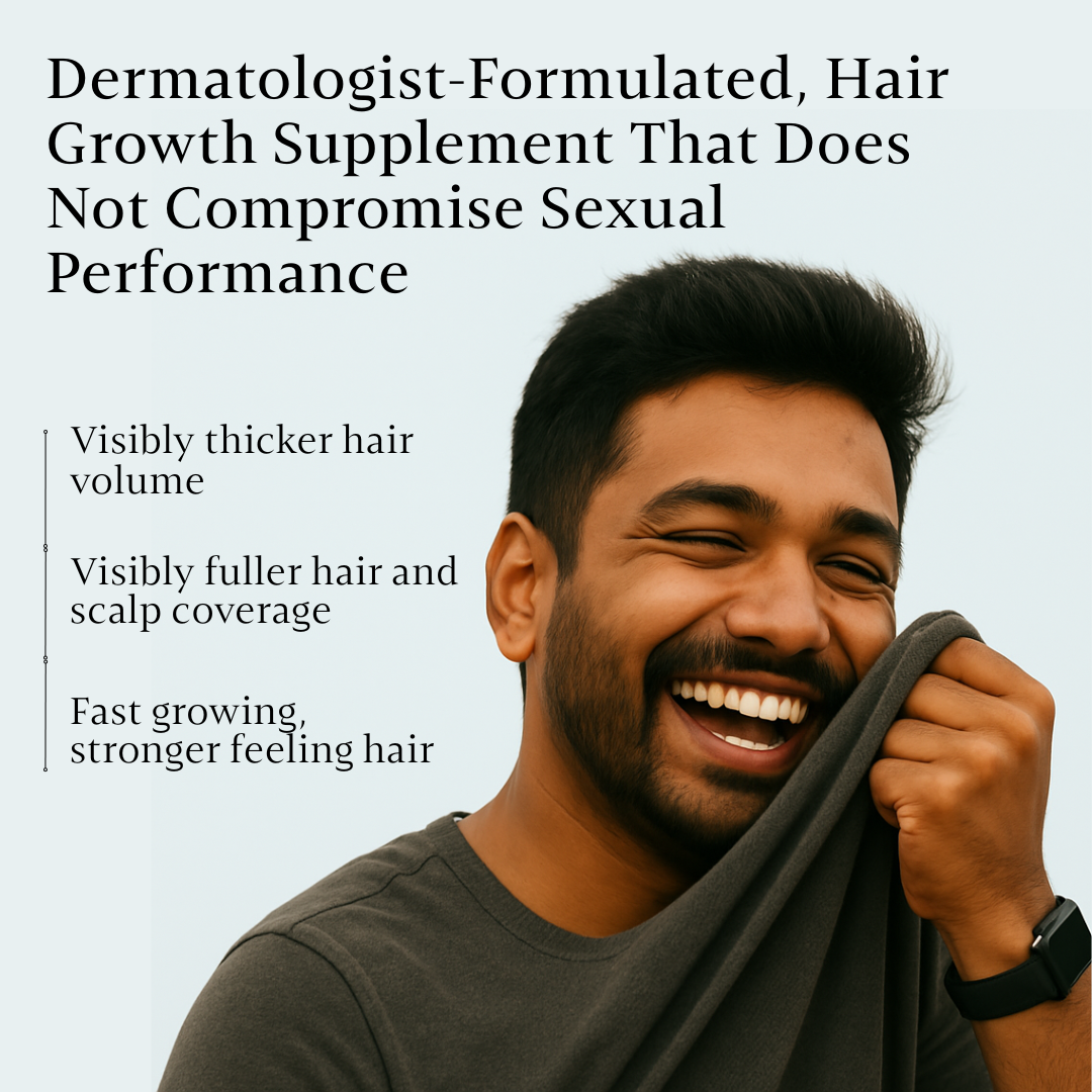 Everyday Hair Health Tablets (Male) - For Hair Growth & Hairfall Reduction