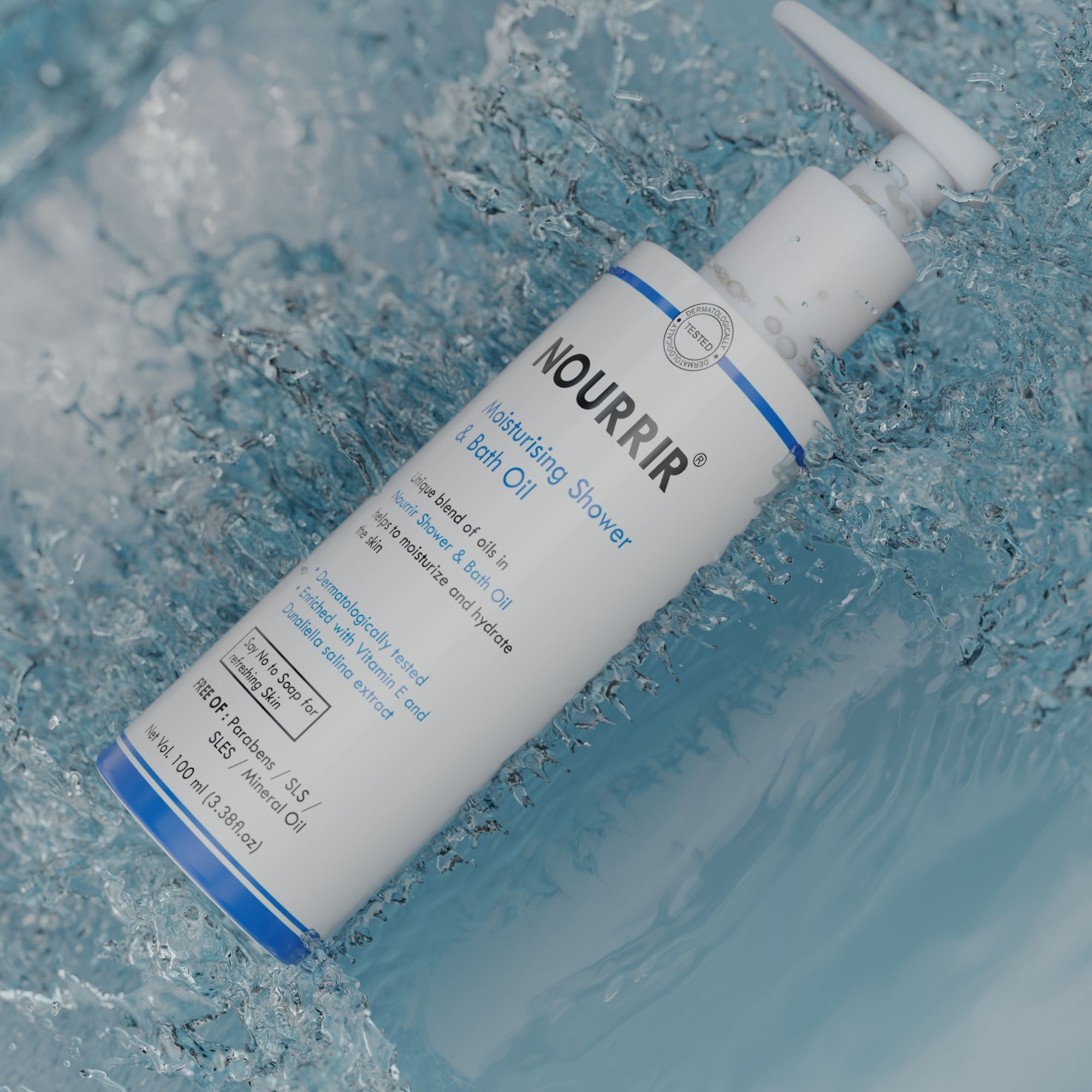 NOURRIR Moisturising Shower & Bath Oil – The Ultimate Hydration for Your Skin