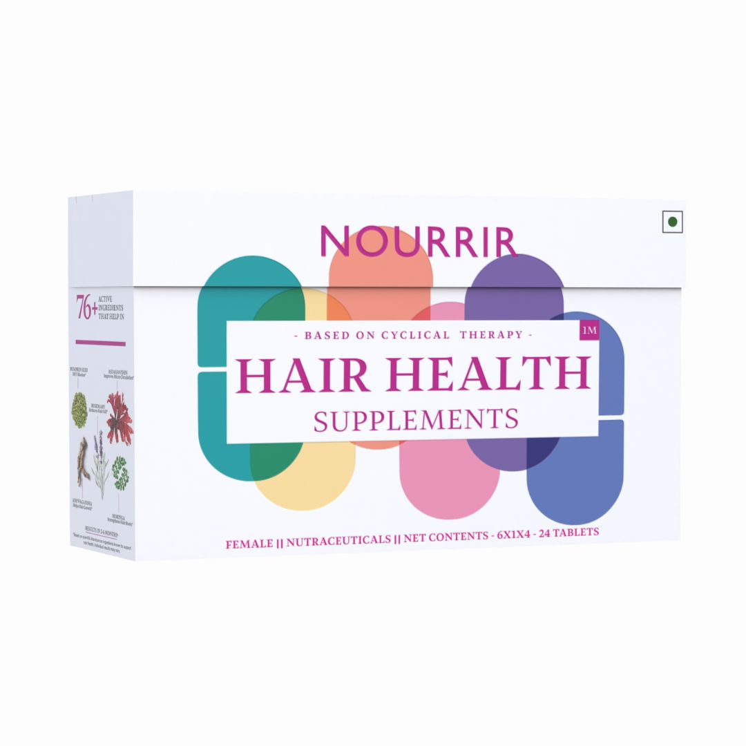 Everyday Hair Health Tablets (Female) - For Hair Growth & Reduction in Hair Fall