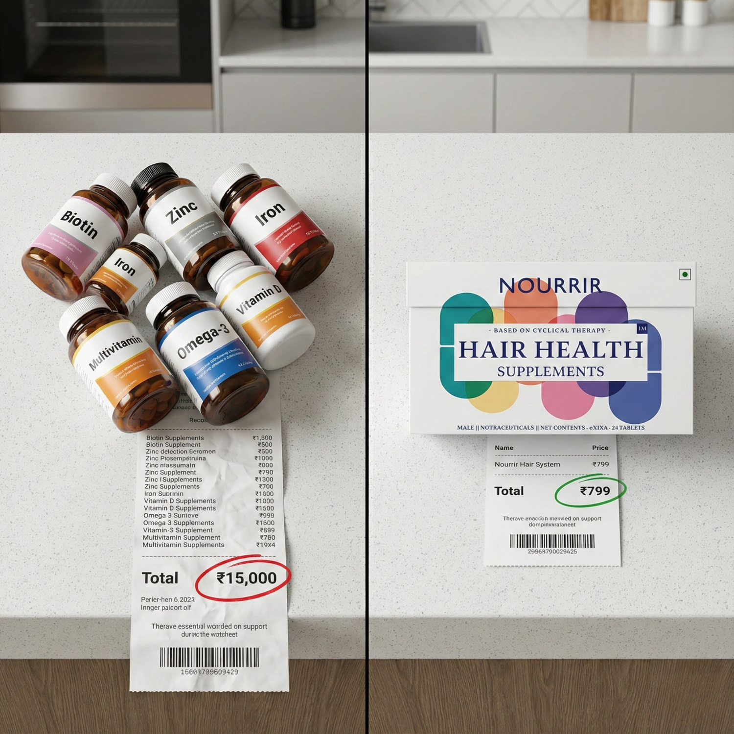 Biotin vs. The Nourrir Blend: Why Biotin Isn't Enough