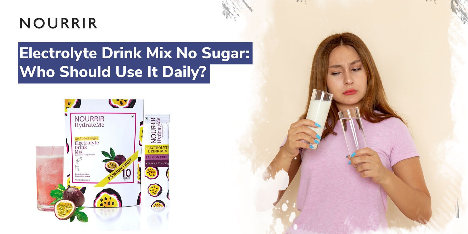 Electrolyte Drink Mix No Sugar