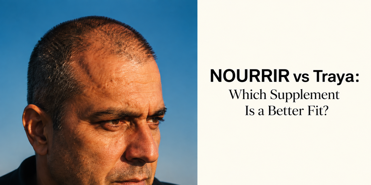 NOURRIR vs Traya: Root-Cause Diagnosis vs Long-Term Nutritional Support  (Which Approach Fits Your Lifestyle?)