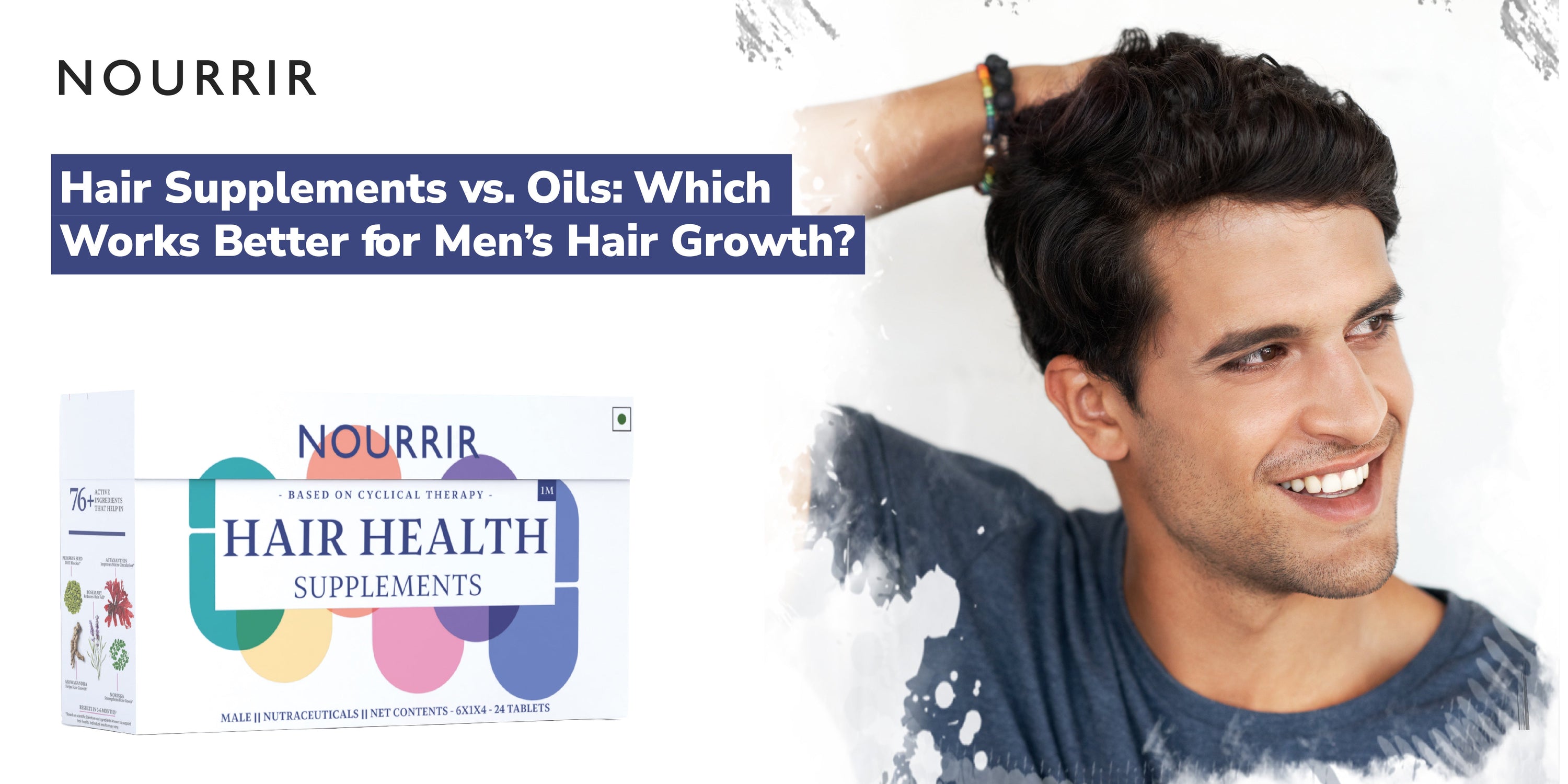 Hair Supplements vs. Oils